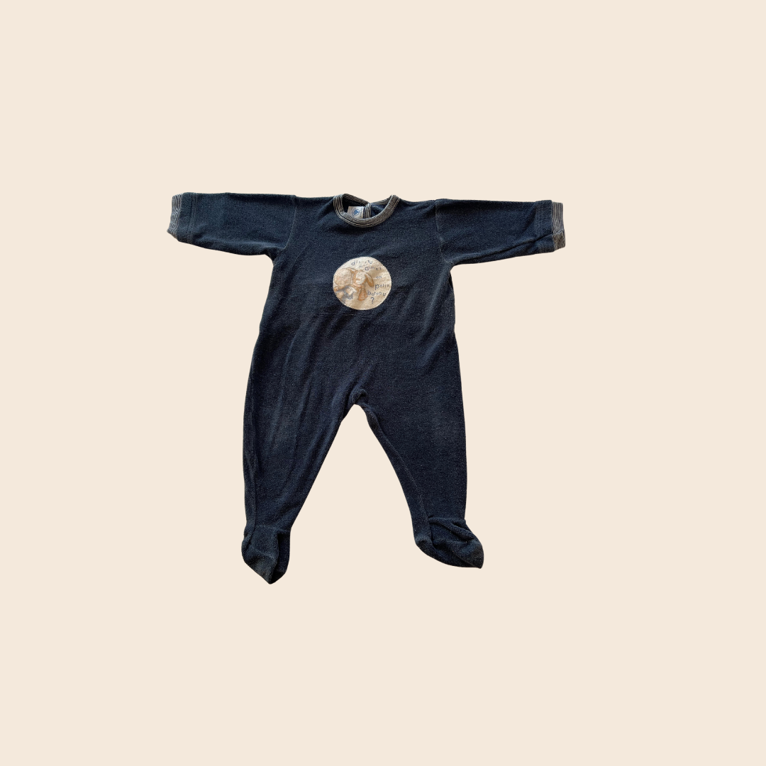Petit Bateau Onesie 12M