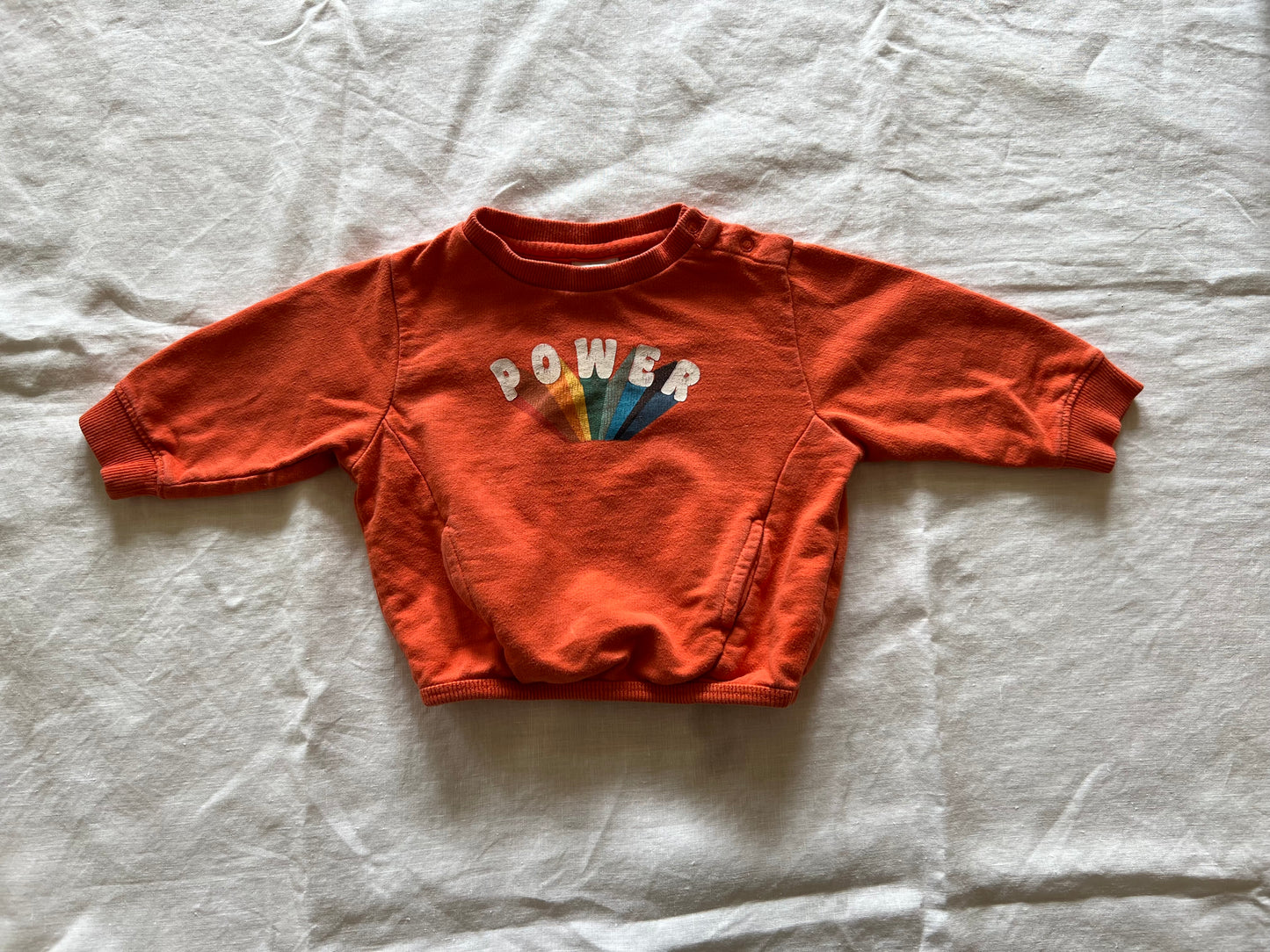 Power Red Sweatshirt 6-9M