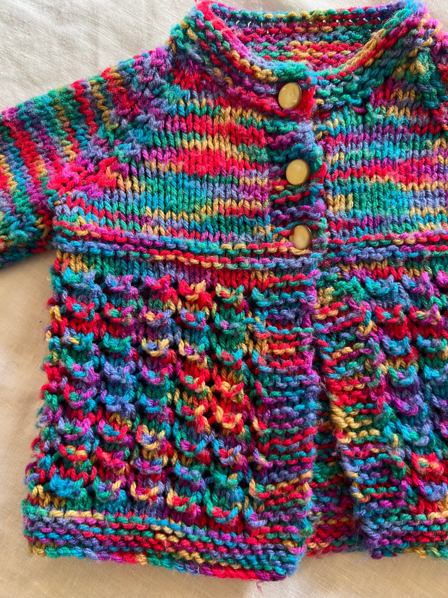 Handmade Cardigan 3-6M