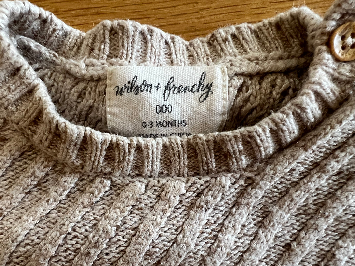 Wilson and Frenchy jumper 0-3M