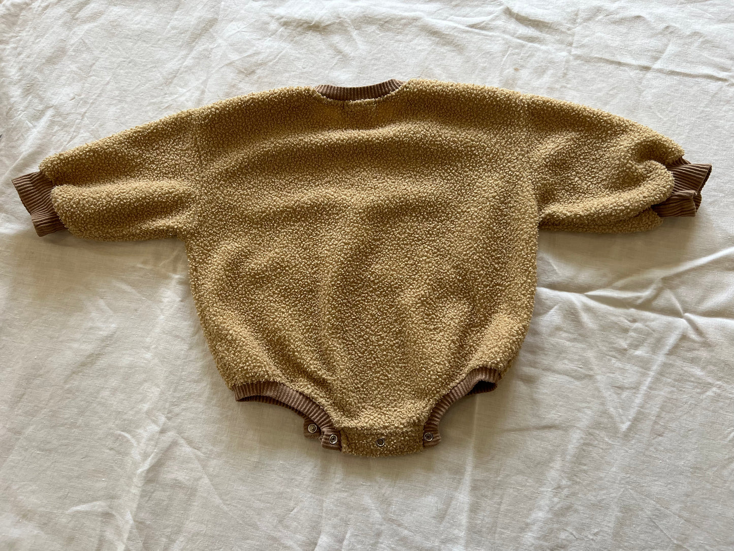 By Billie Shearling Romper 12-18M