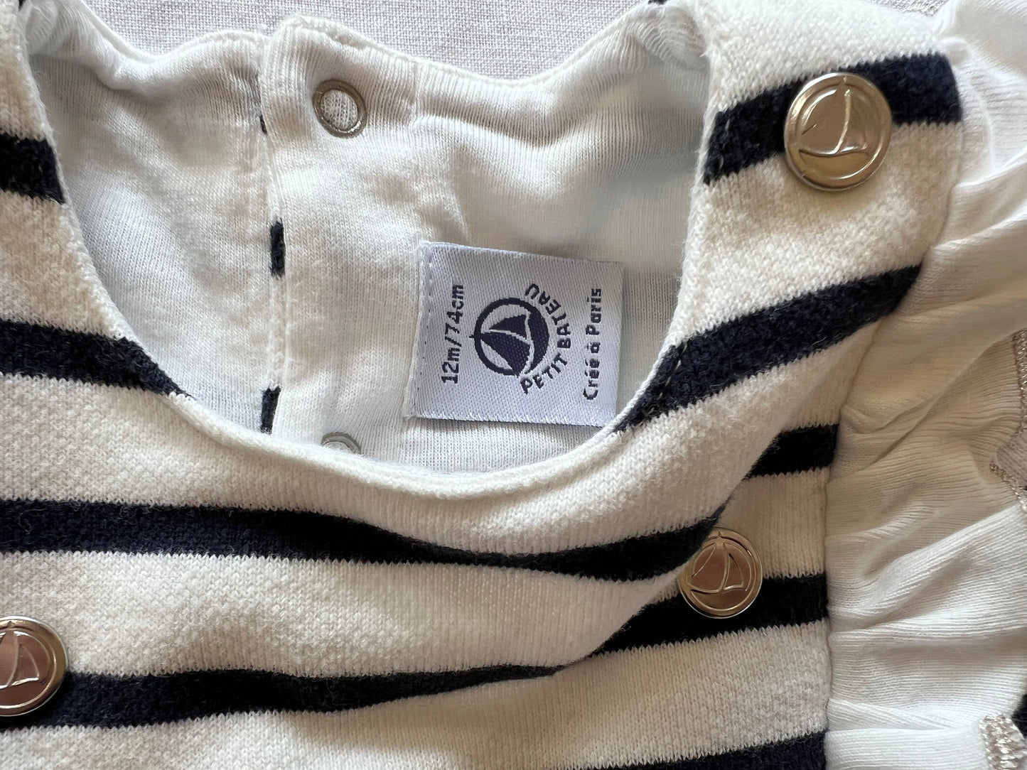 Petit Bateau Dress 12M