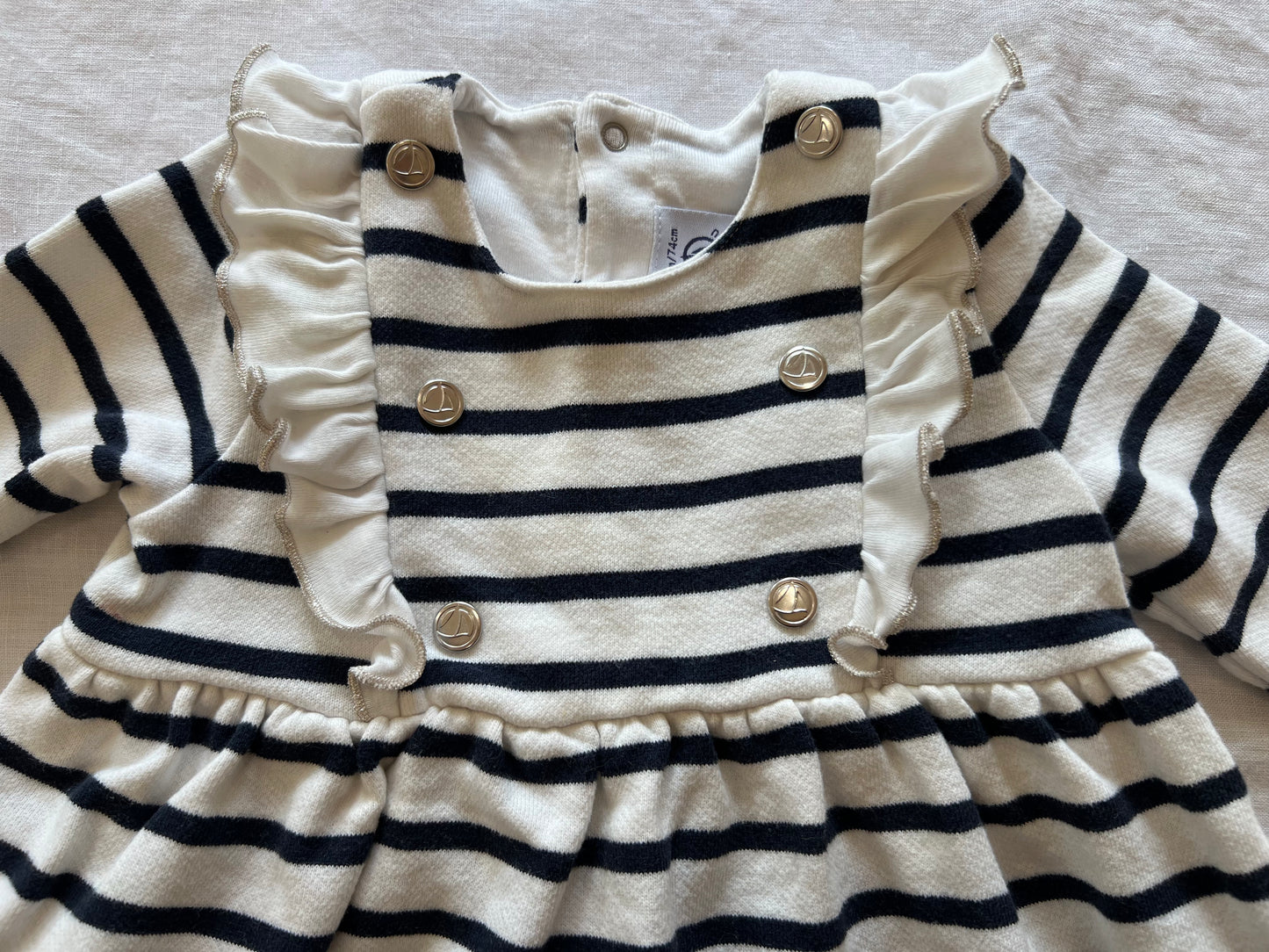 Petit Bateau Dress 12M