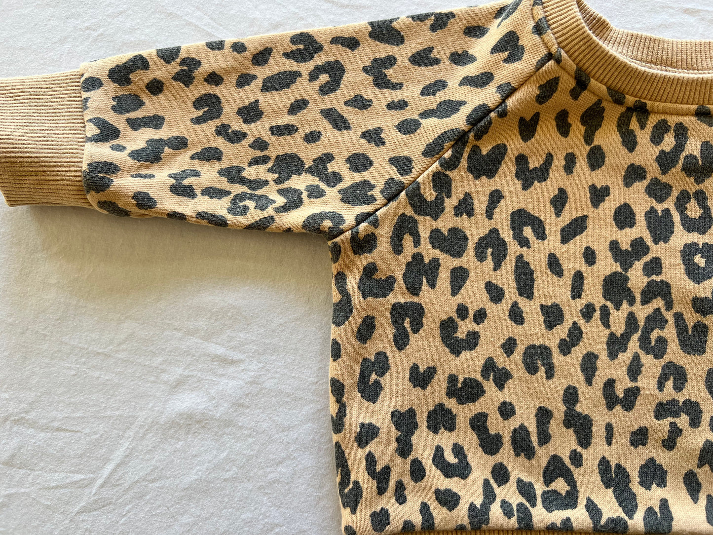 Hux Leopard Patch Sweatshirt 3-6M