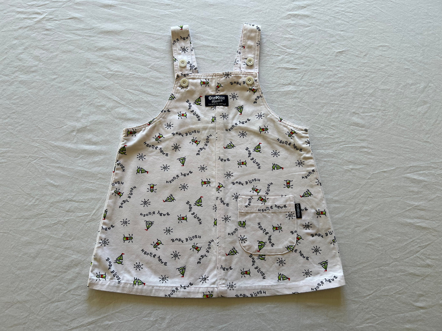 Oshkosh Pinafore Dress 4Y