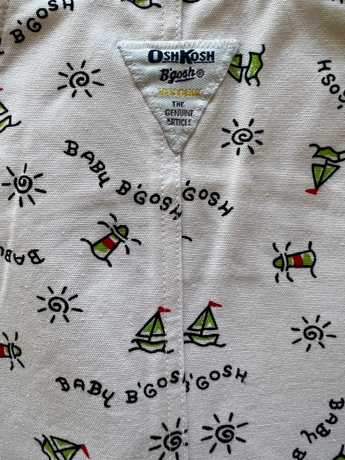 Oshkosh Pinafore Dress 4Y