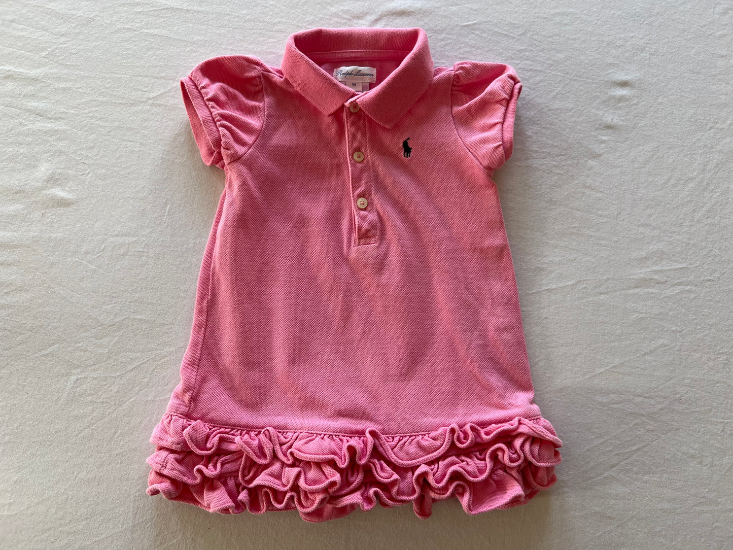Ralph Lauren Pink Dress 9M