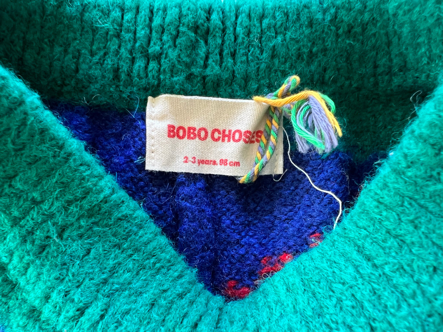 Bobo Choses Wide Leg Knit Pants 2-3Y