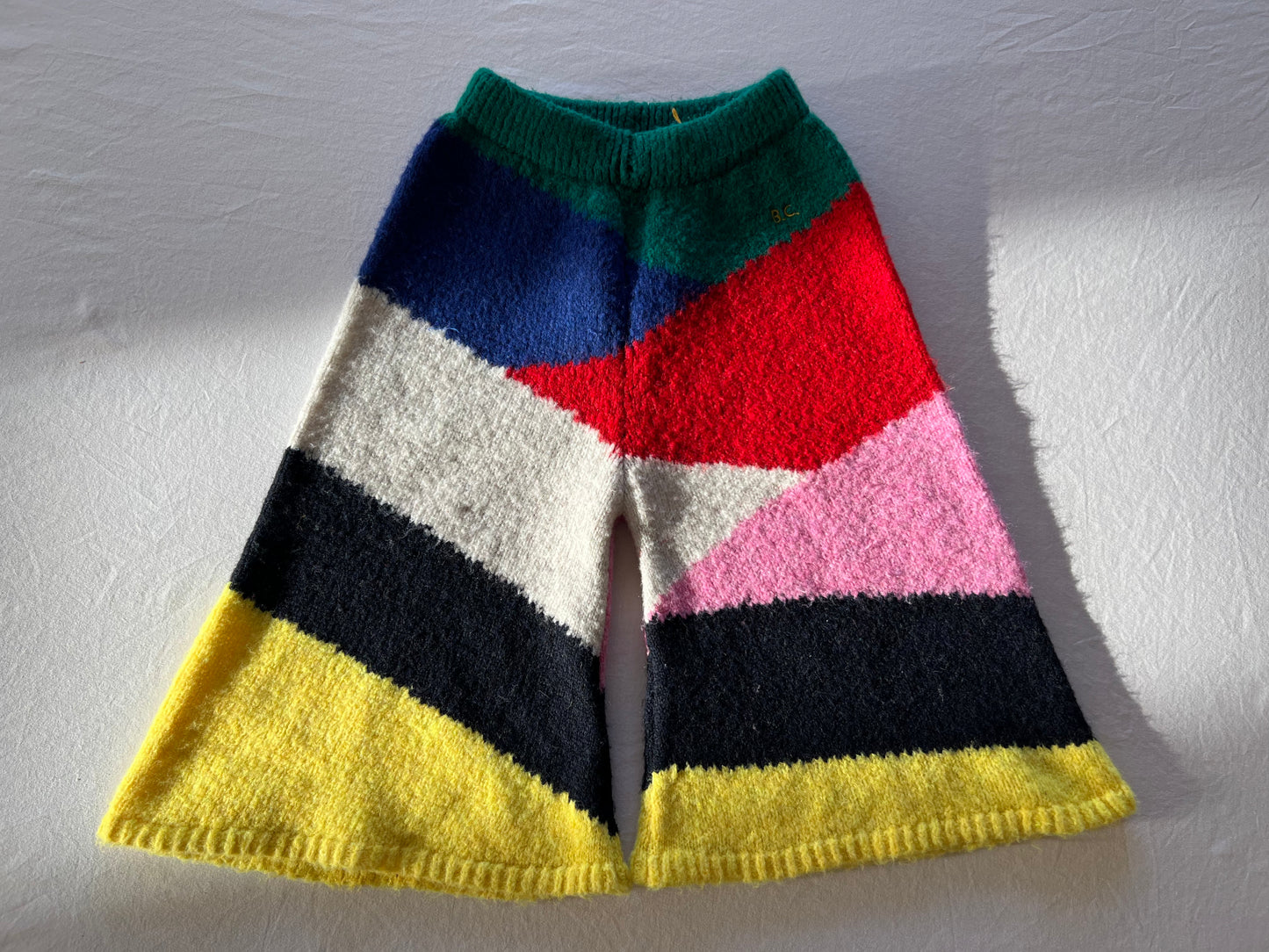 Bobo Choses Wide Leg Knit Pants 2-3Y