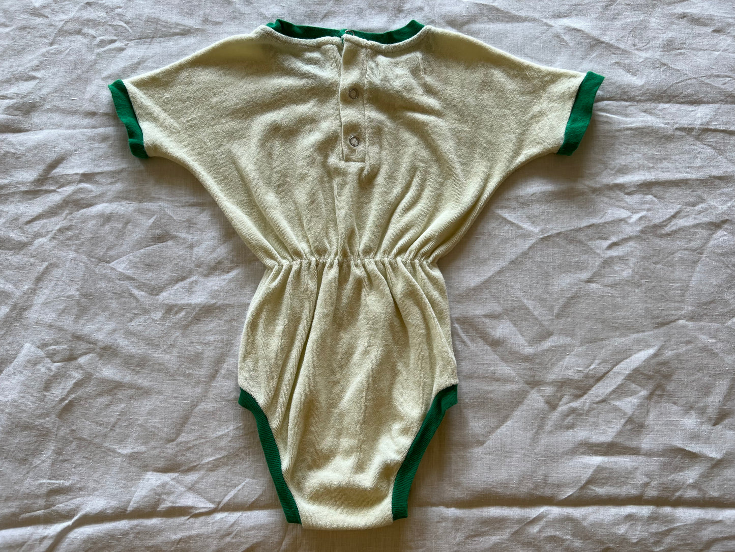 We Are Kids Green Romper 9-12M