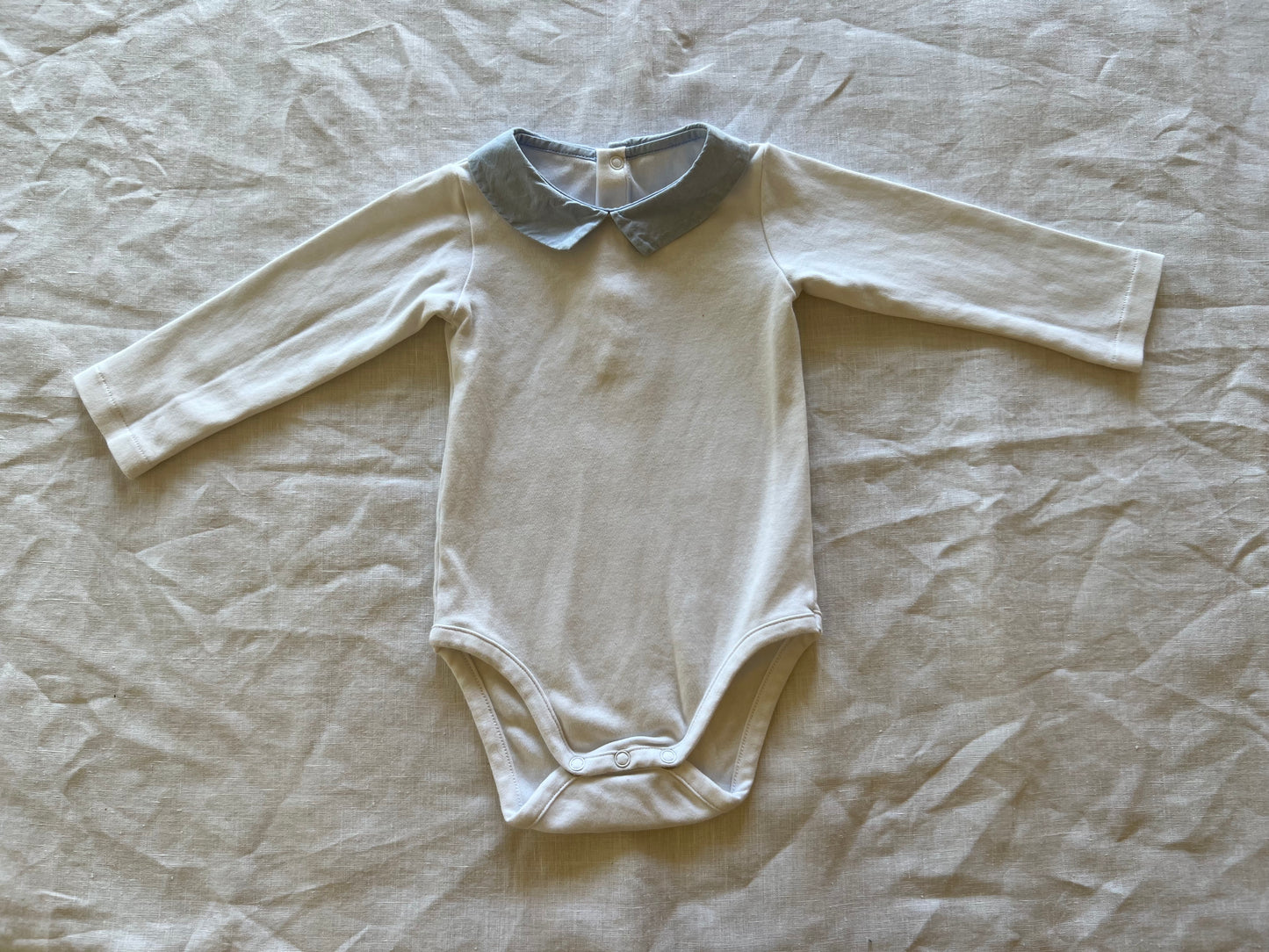 Jacadi Collared Bodysuit 12M