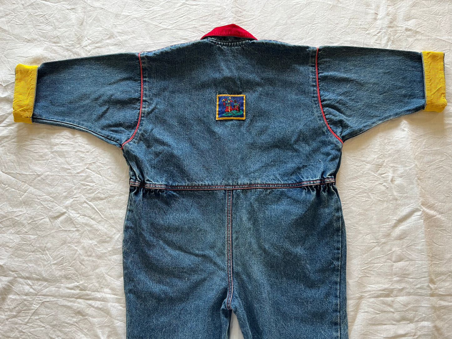 Vintage Denim Jumpsuit 5Y