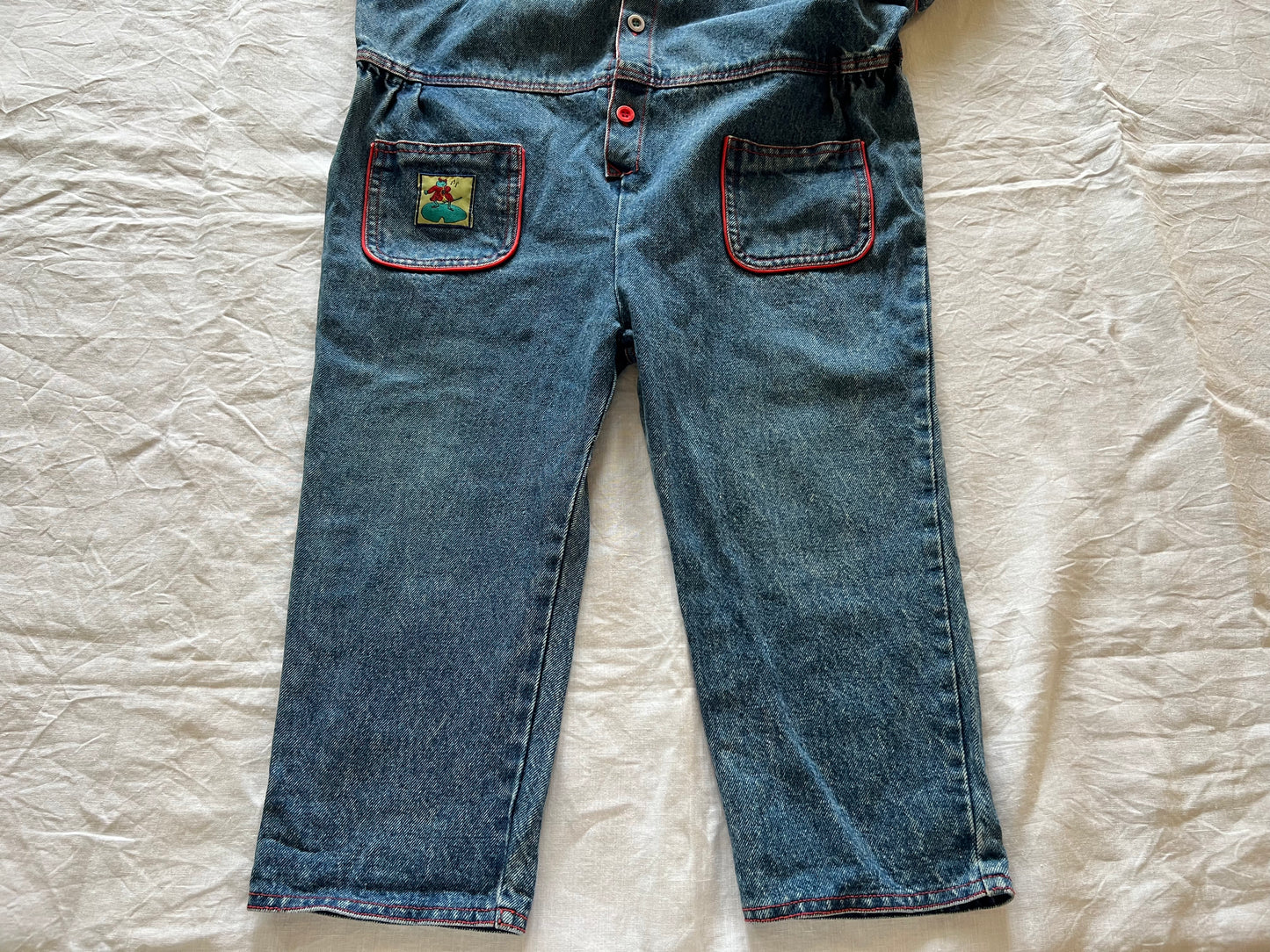 Vintage Denim Jumpsuit 5Y