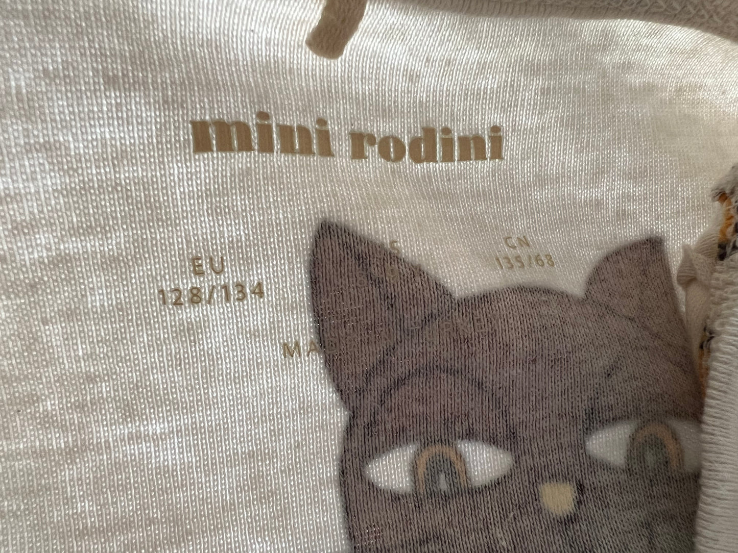 Mini Rodini Cats Tops 8-9Y