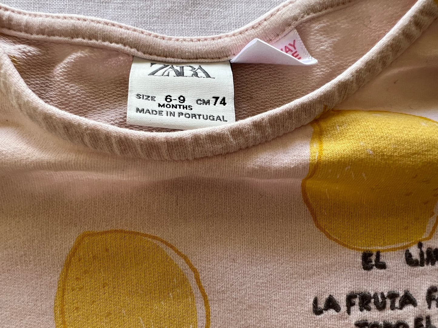 Zara Tee Shirt 6-9M