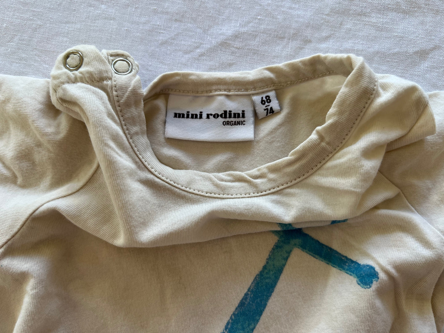Mini Rodini Anchor Romper 6-9M