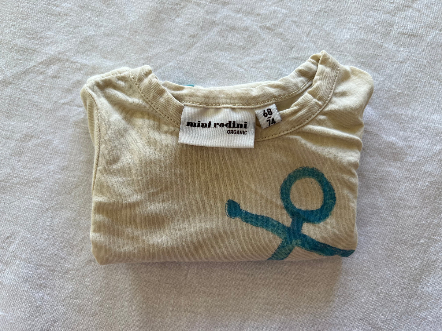 Mini Rodini Anchor Romper 6-9M