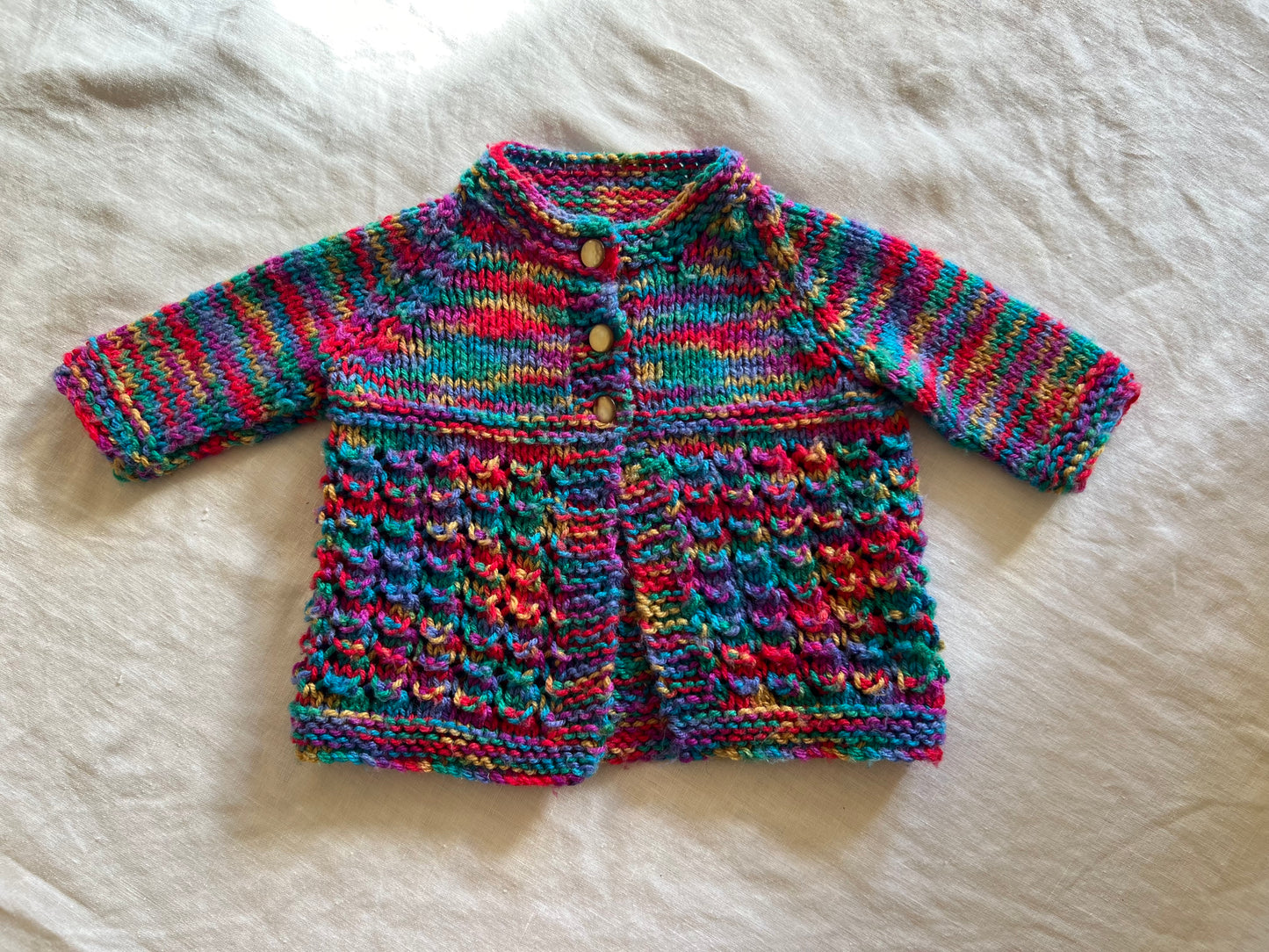 Handmade Cardigan 3-6M