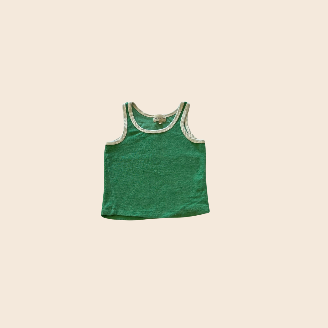 We Are Kids Green Singlet 18-24M