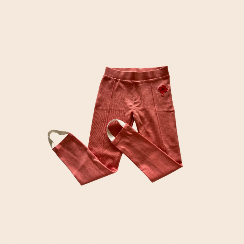 Mini Rodini Pink Leggings 6-7Y