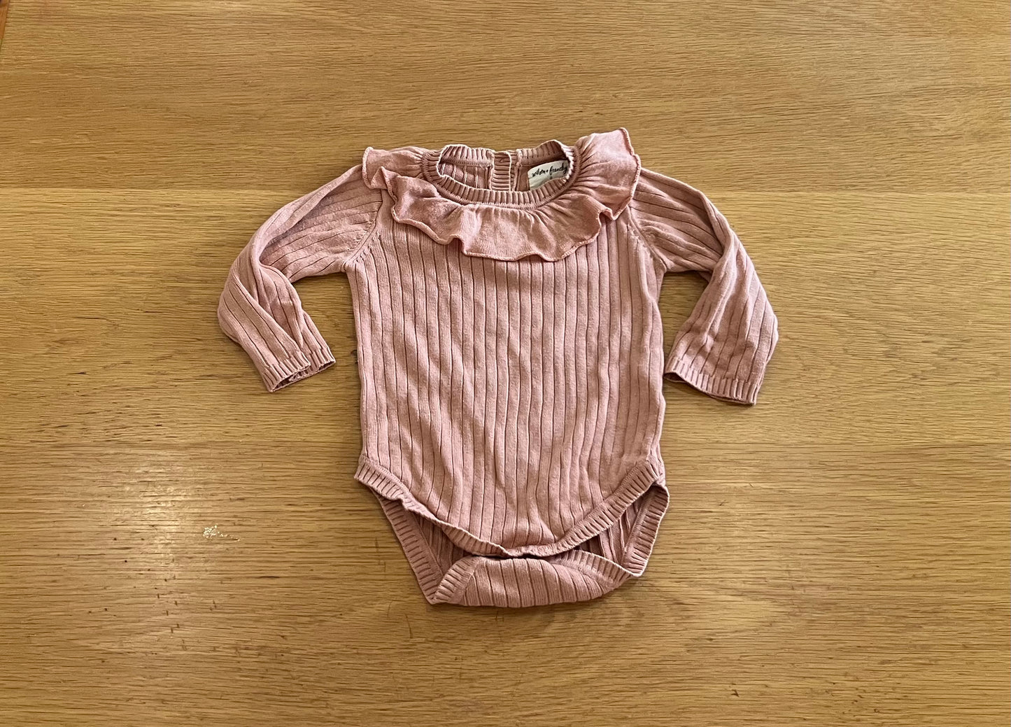 Wilson and Frenchy pink bodysuit