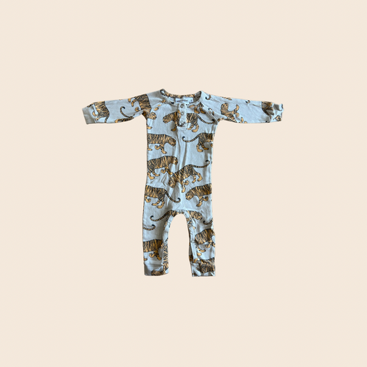 Mini Rodini Tiger Onesie 1-4M