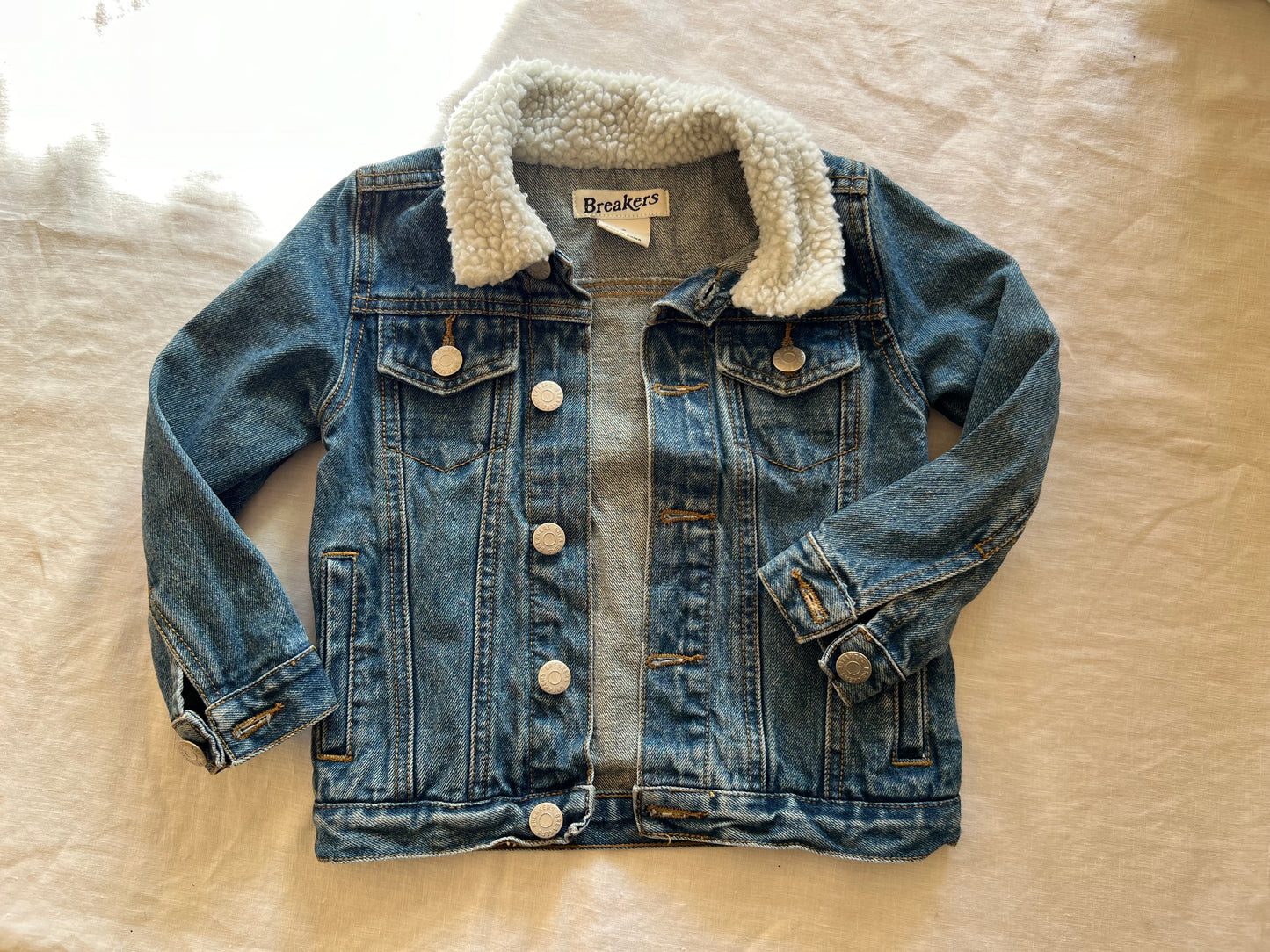 Denim Sherpa Jacket 2Y