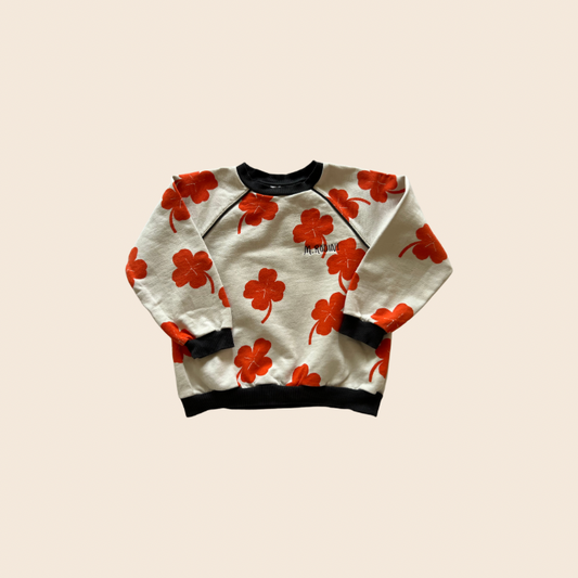 Mini Rodini Clover Sweatshirt 6-7Y