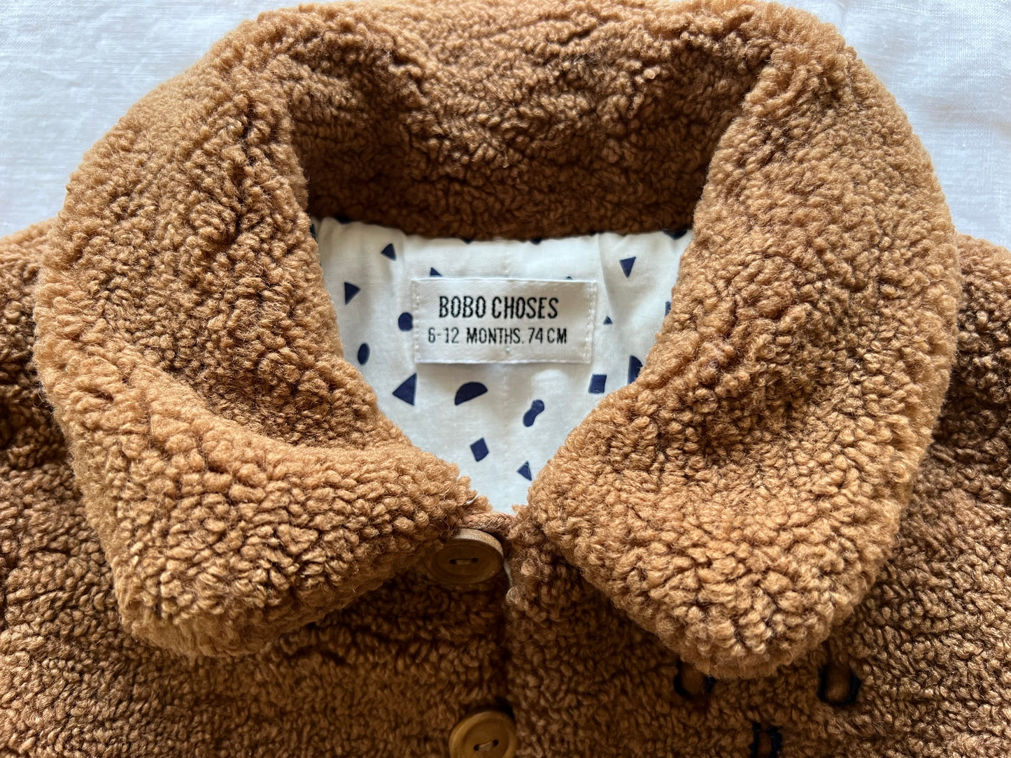 Bobo Choses Shearling Coat 6-12M