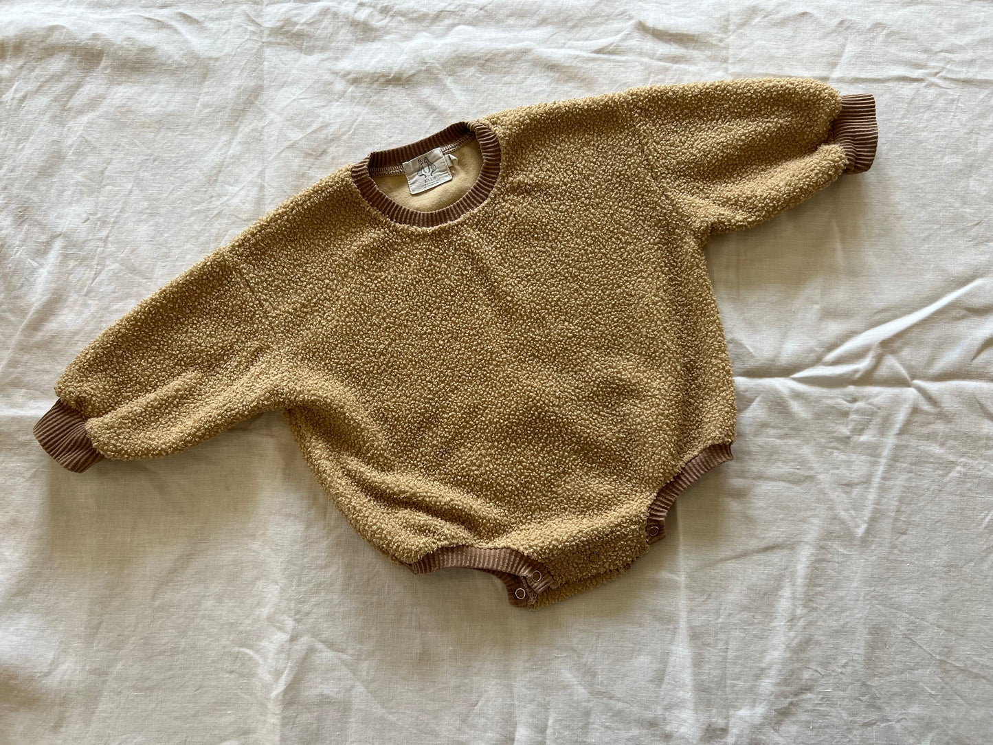 By Billie Shearling Romper 12-18M