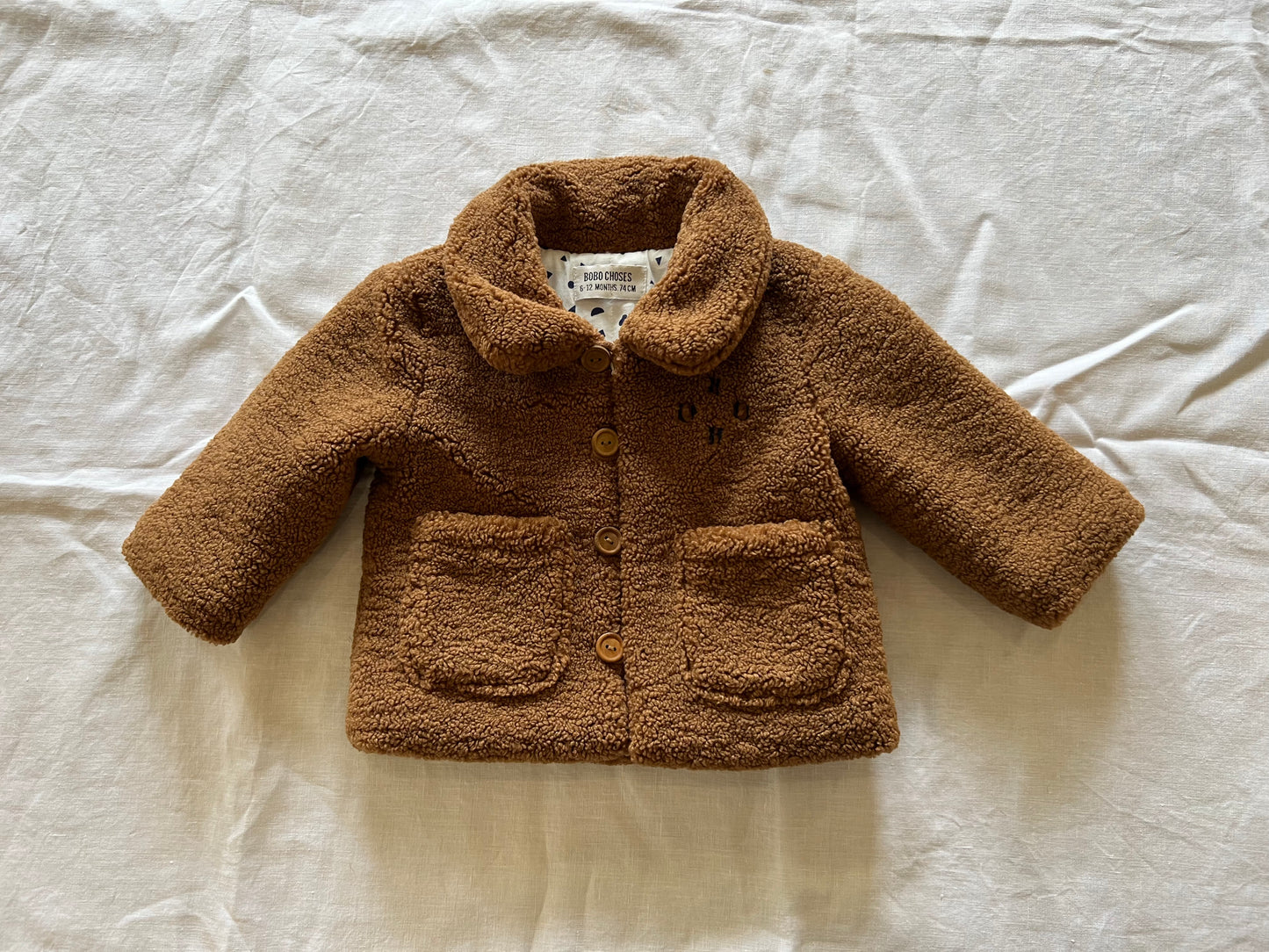 Bobo Choses Shearling Coat 6-12M