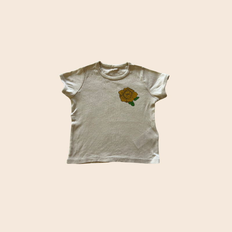 Mini Rodini Peony Tee Shirt 2-3Y