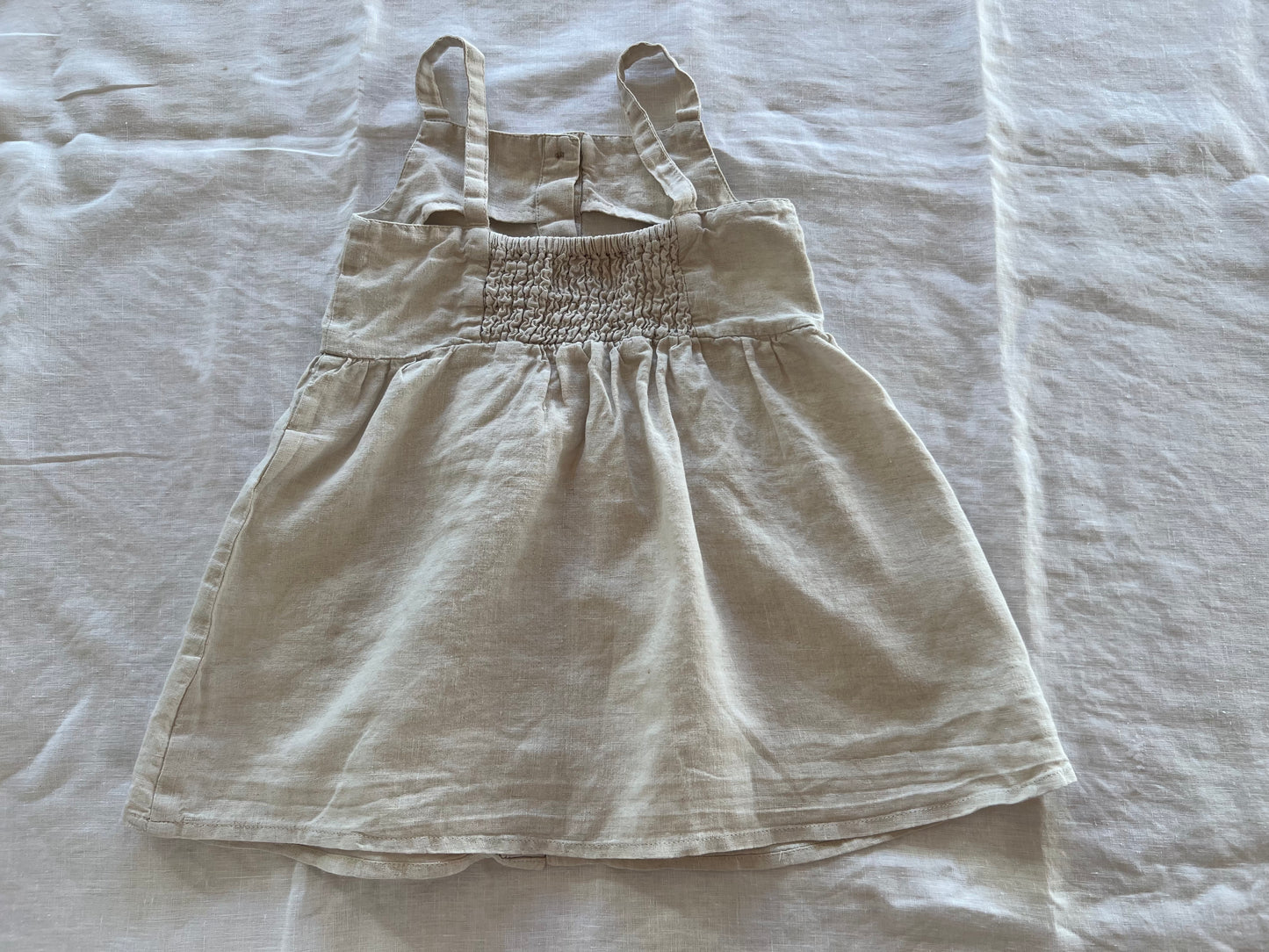 Goldie and Ace Linen Dress 3Y