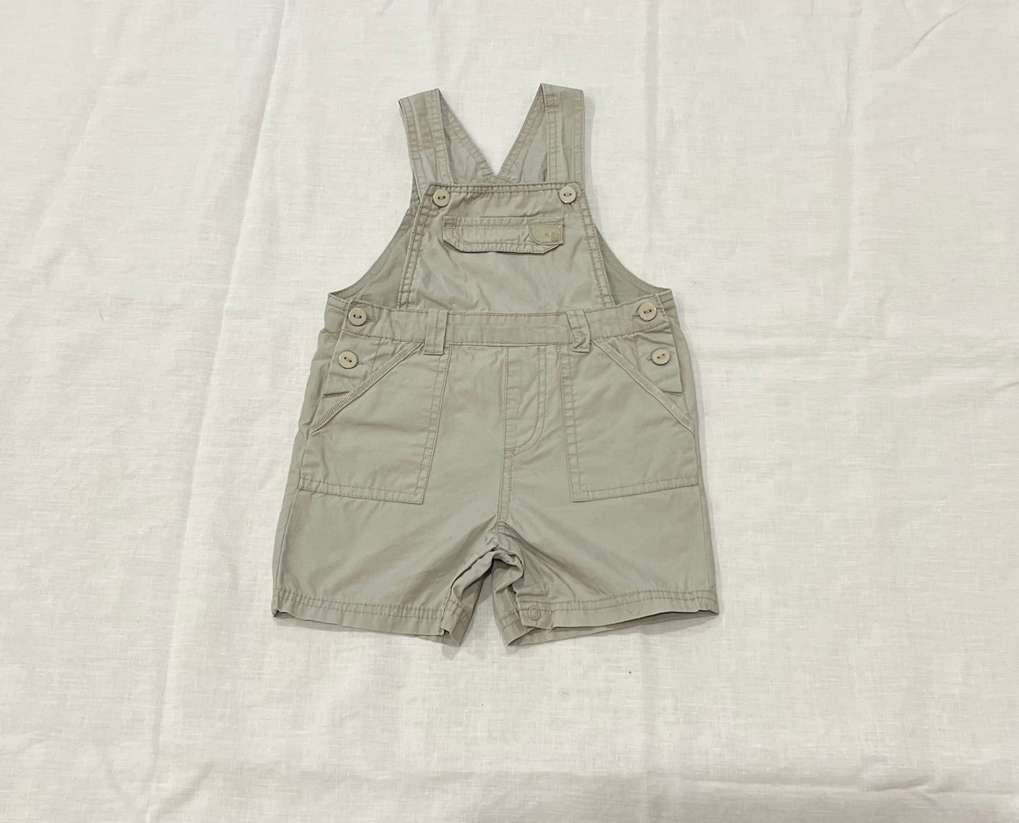 Beige Overalls 18M