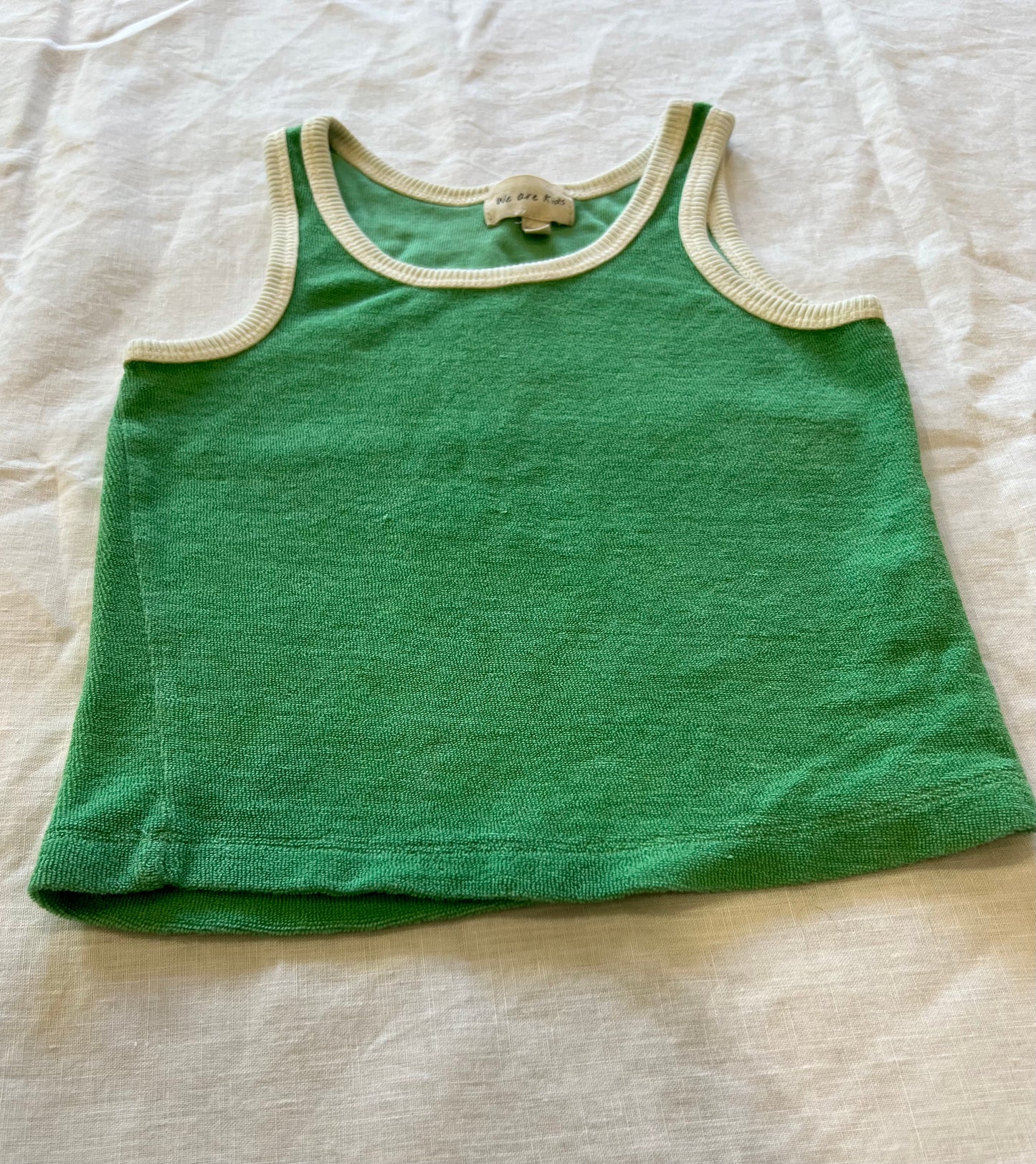 We Are Kids Green Singlet 18-24M