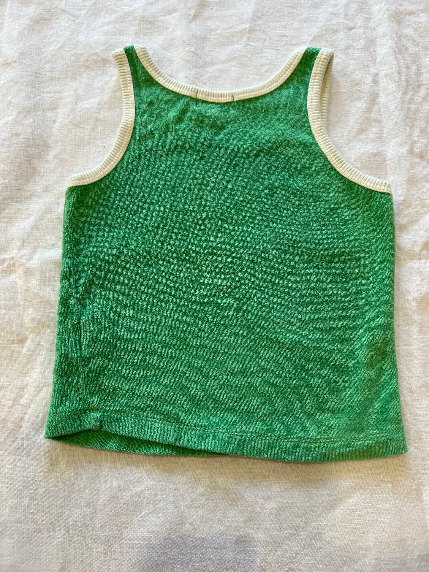 We Are Kids Green Singlet 18-24M