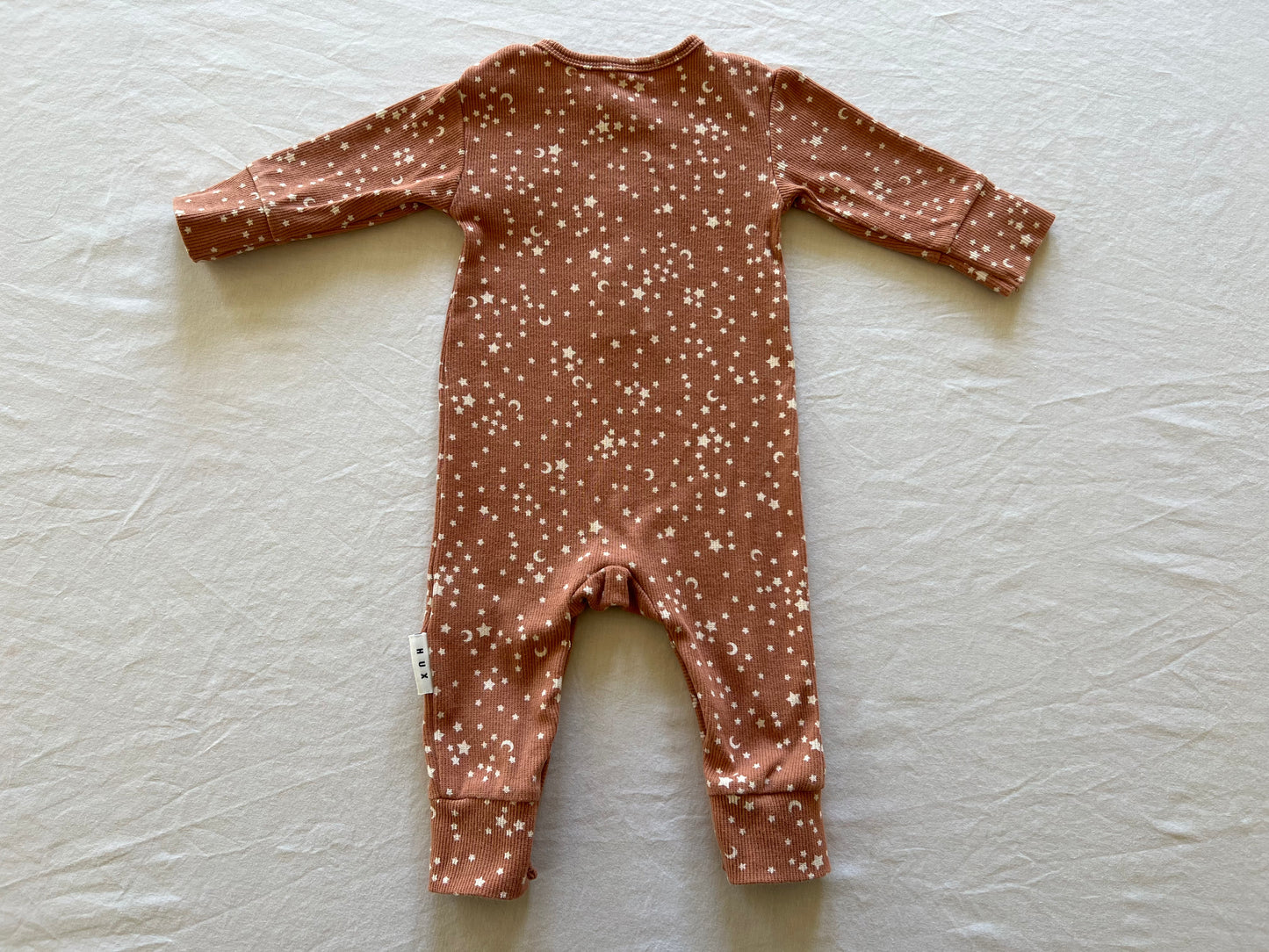 Hux Long Sleeve Onesie 0-3M