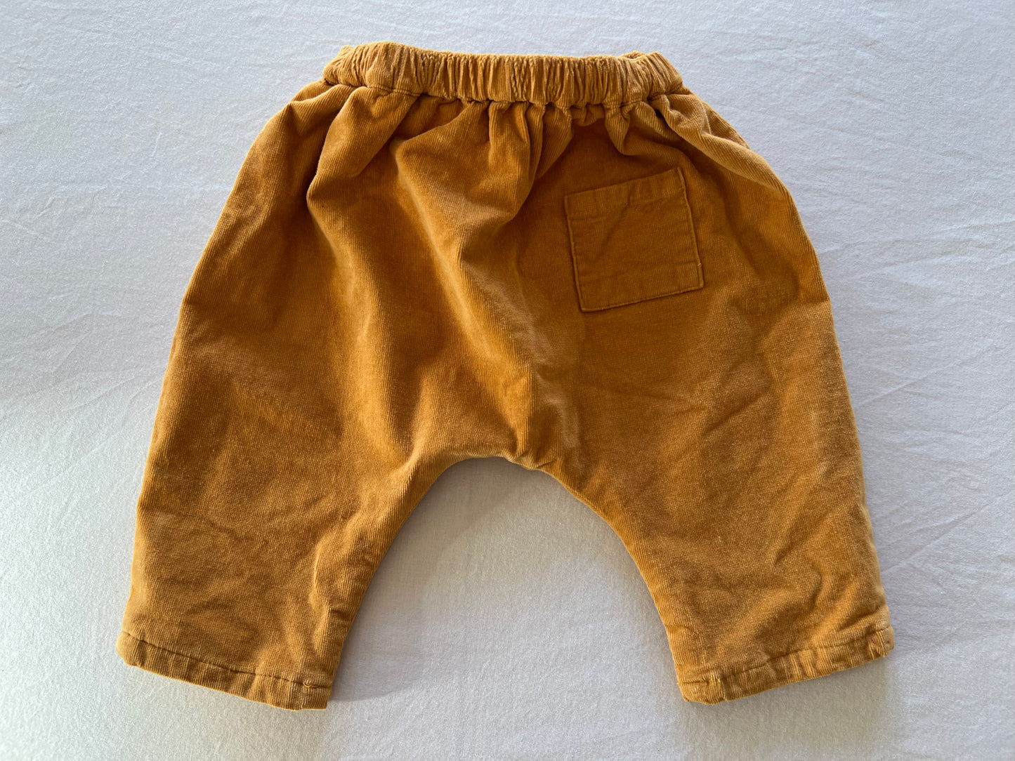 Bout'Chou Corduroy Mustard Pants 3M