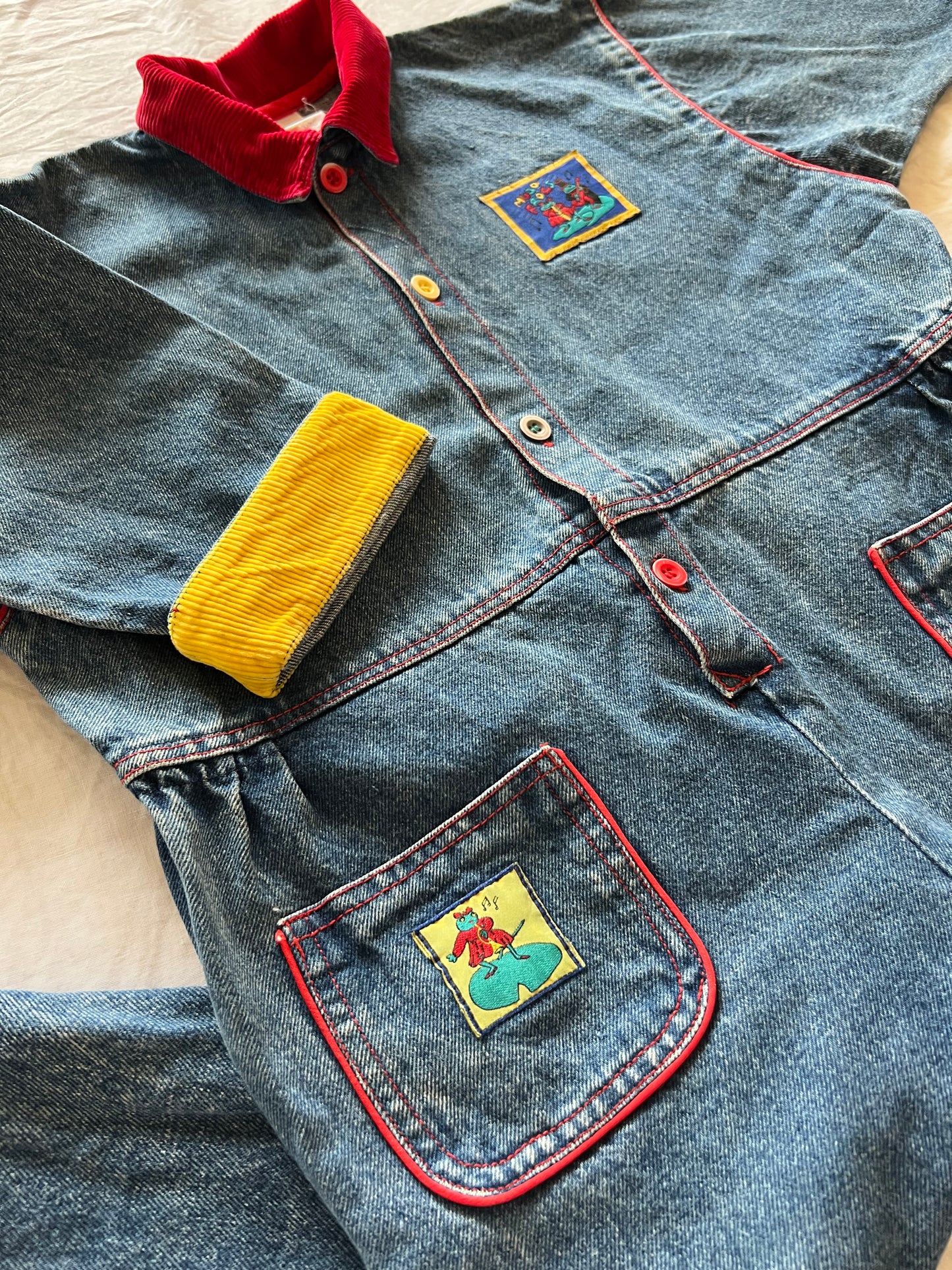 Vintage Denim Jumpsuit 5Y