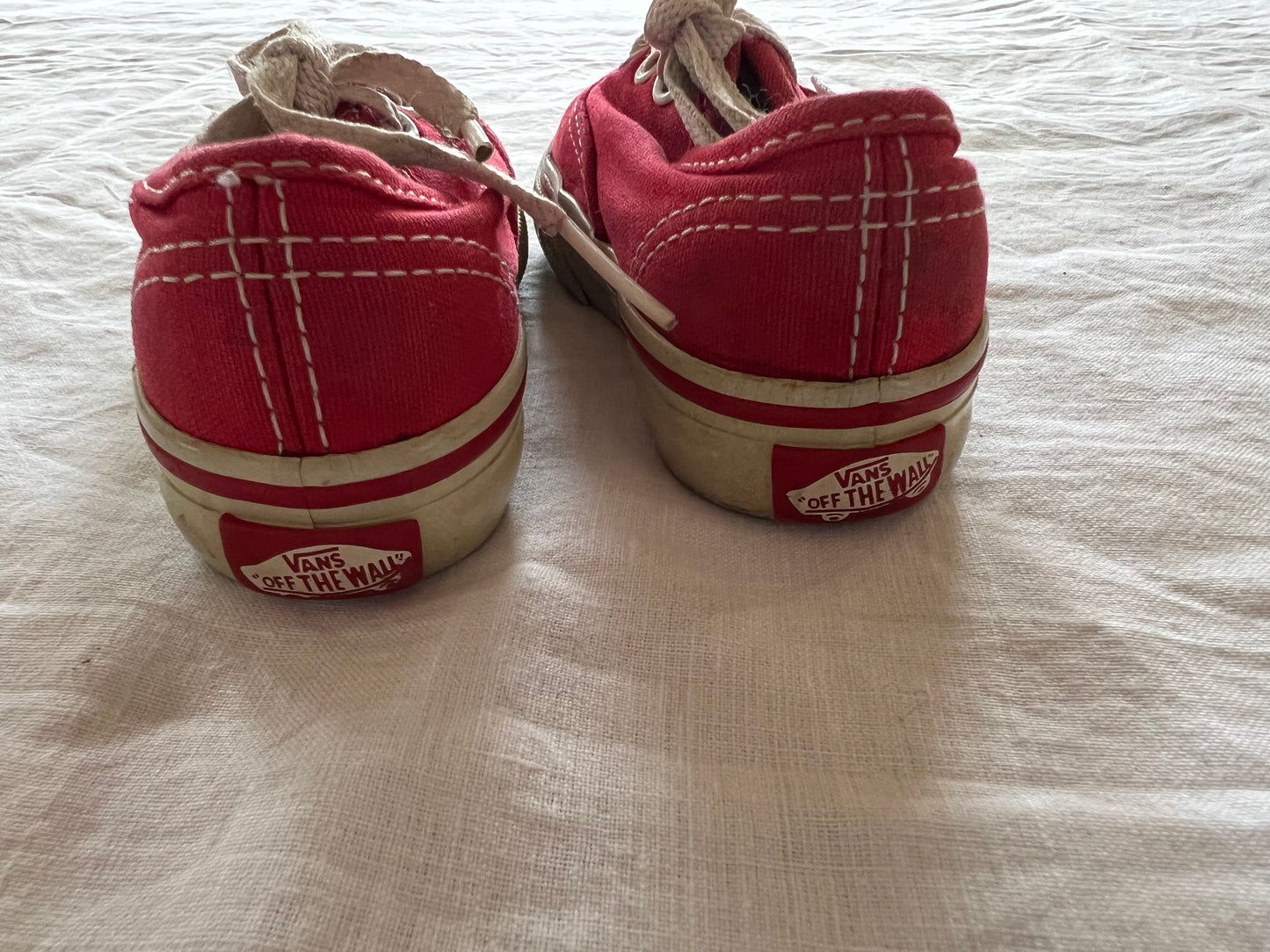 Vans Red Sneakers US5.5