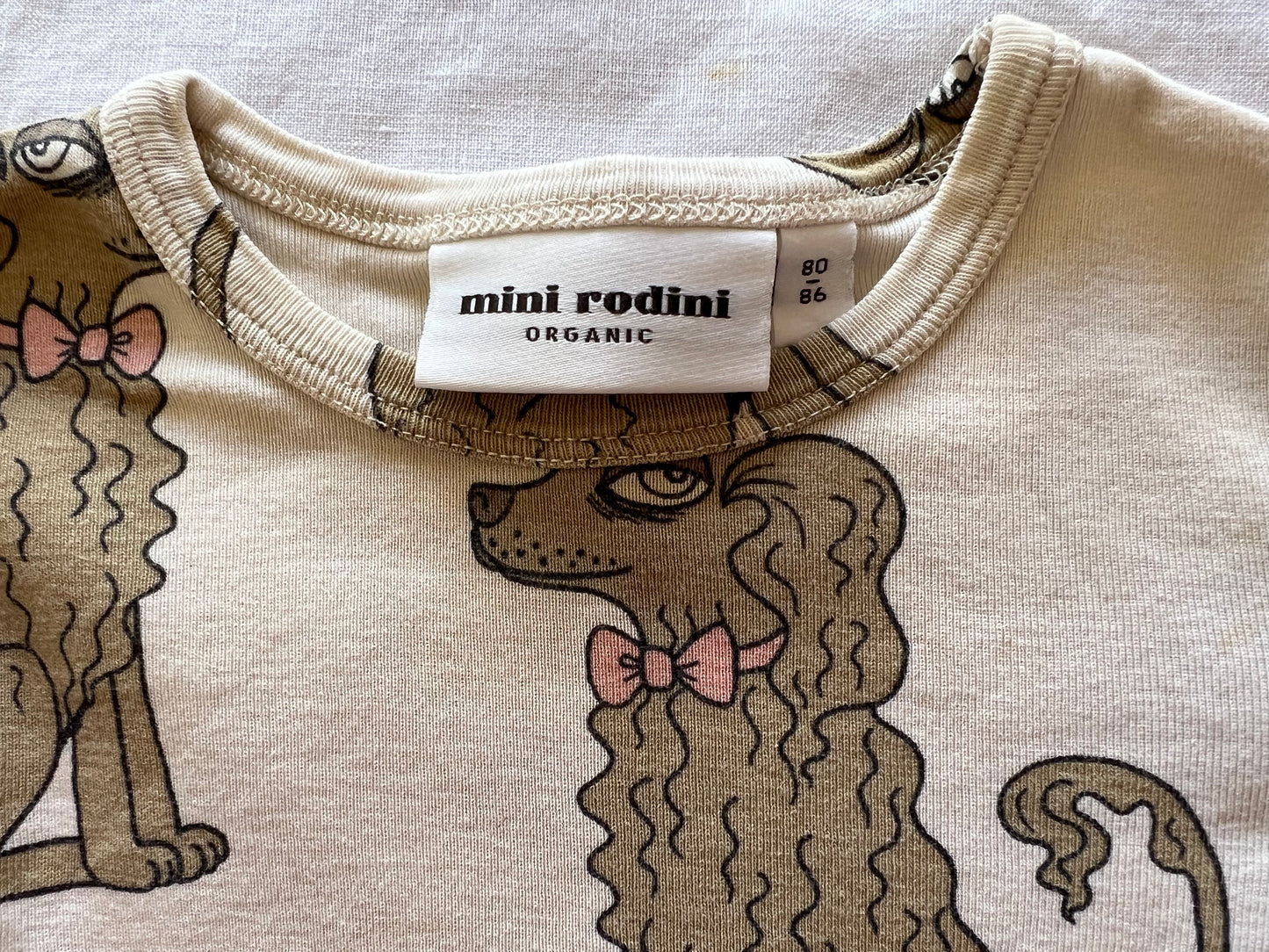 Mini Rodini Poodles Top 12-18M