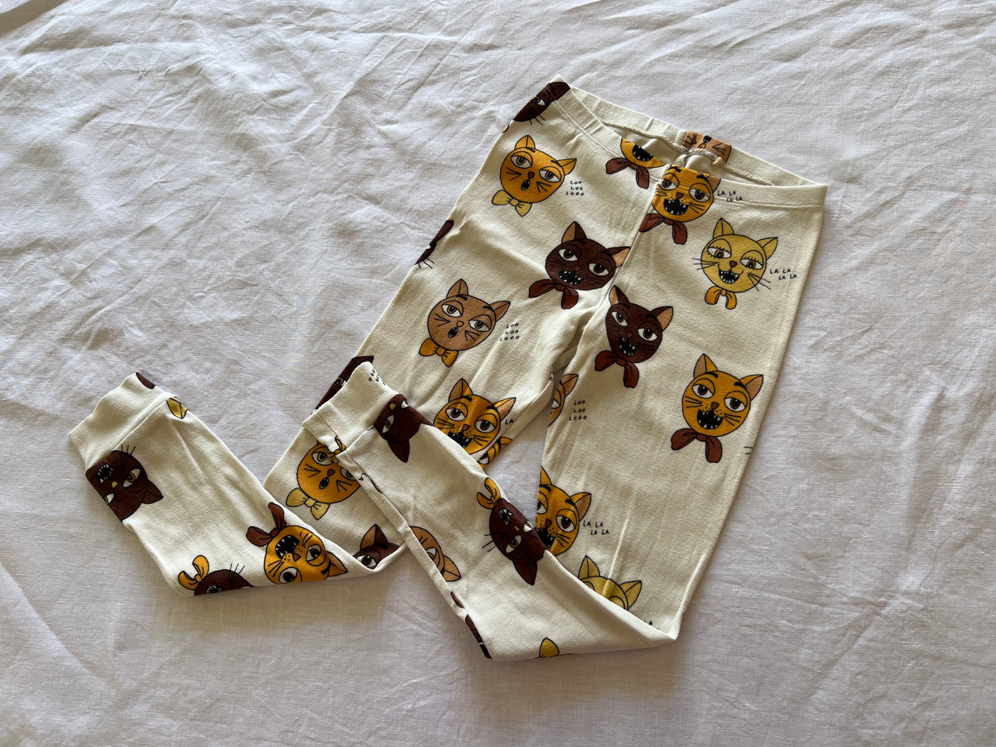 Mini Rodini Cats Leggings 6-7Y