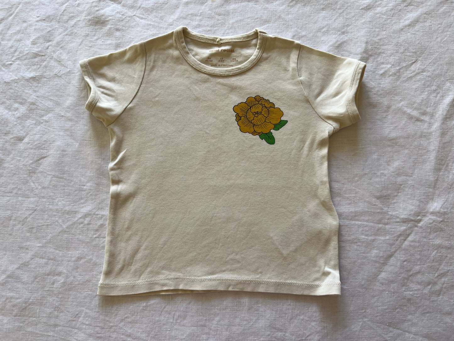 Mini Rodini Peony Tee Shirt 2-3Y