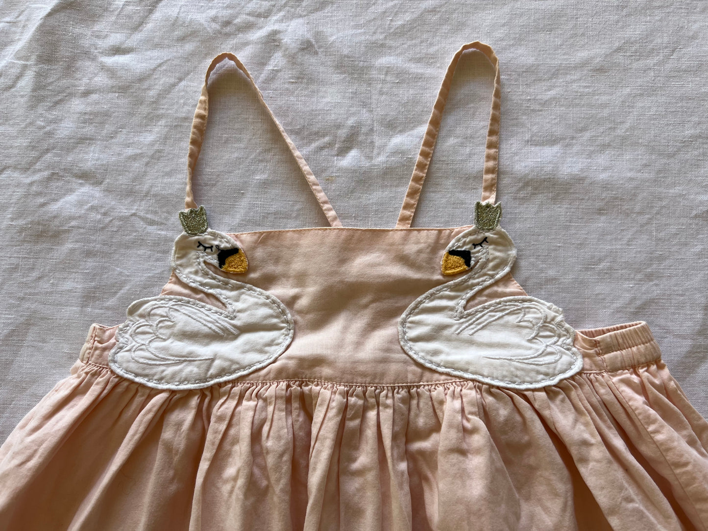 Filou & Friends Swan Dress 6Y