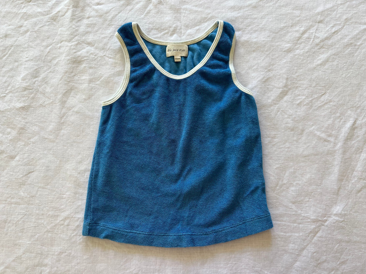 We Are Kids Blue Singlet 18-24M