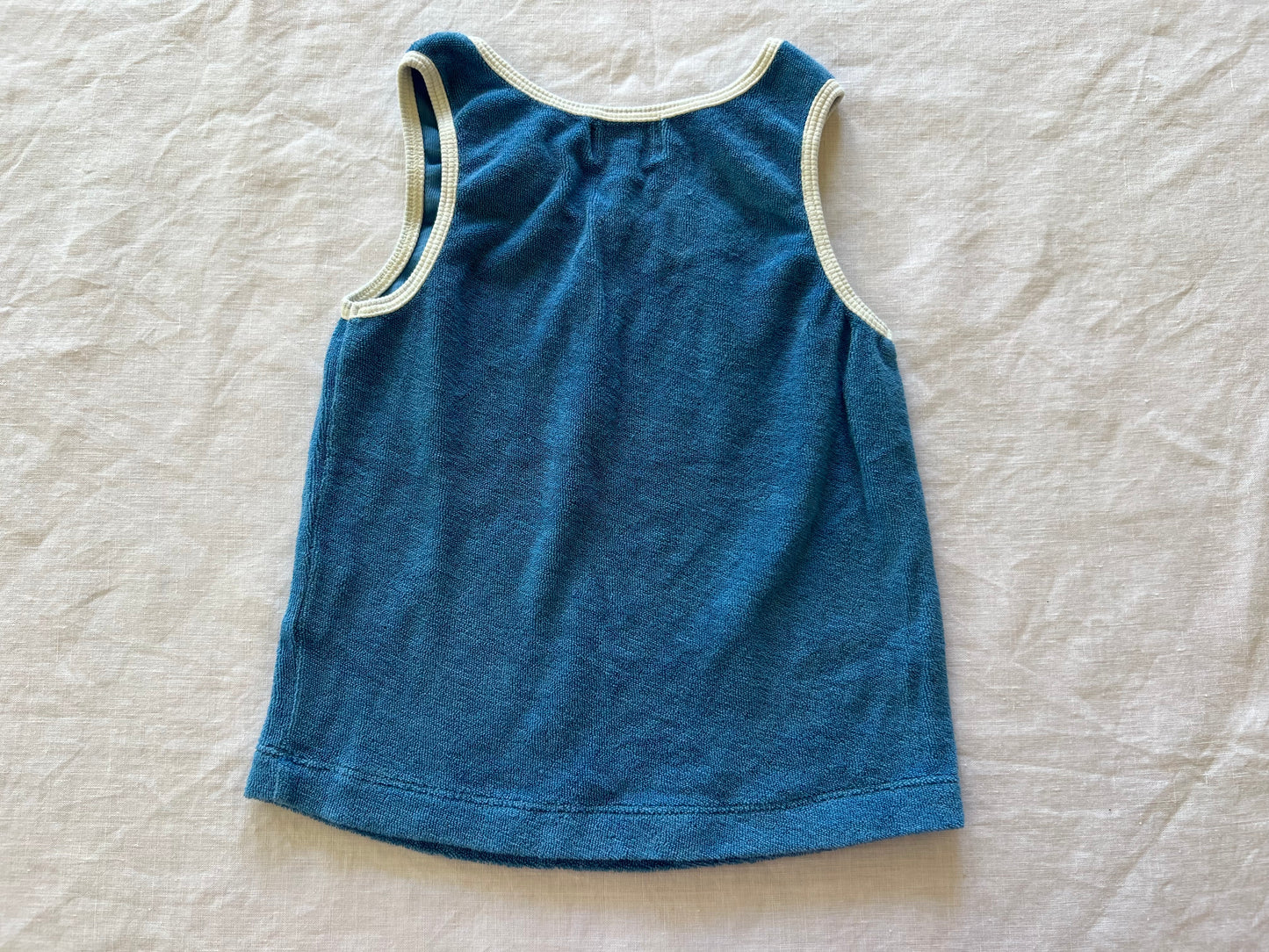 We Are Kids Blue Singlet 18-24M